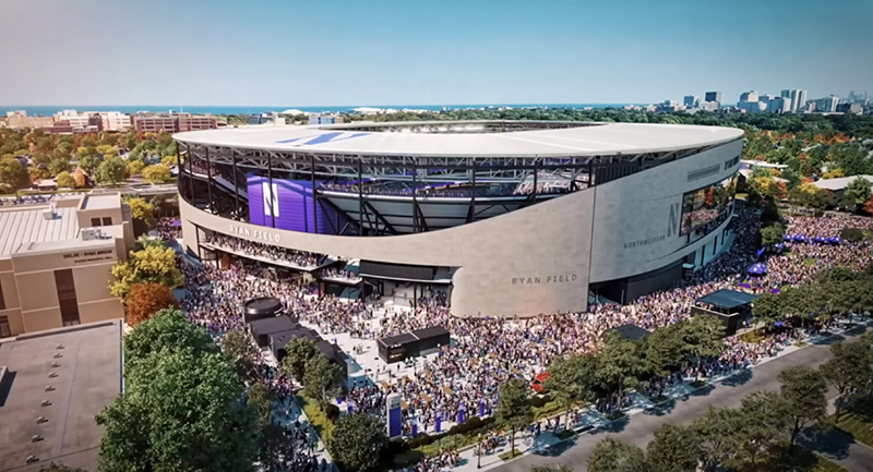 Ryan Field, Northwestern University, Evanston